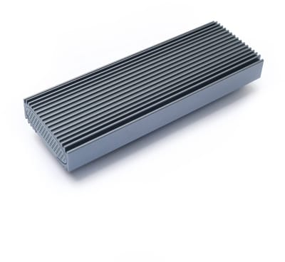 Harddiskbehuizing - Externe USB3.2 Gen. 2x1 USB-C Poort Behuizing voor NVME M.2 SSD - Tot 10 Gb/s - Enclosure for NVME M.2 SSD