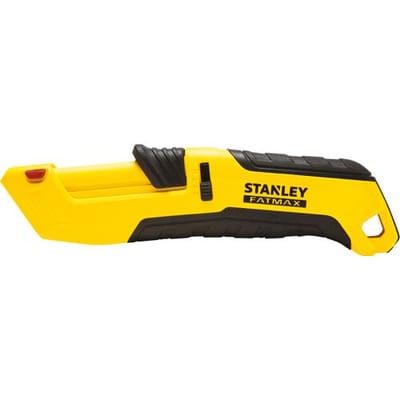 Stanley FATMAX - Veiligheidsmes - Automatisch Terugtrekkend Lemmet - 3 Instellingen - Bi-Materiaal Handgreep