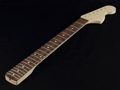 Allparts LRO – Stratocaster® hals met large CBS-headstock, palissander toets, 7,25 radius
