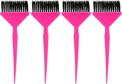 Haarkleuring Borstel - Haarverf Applicator voor Kapsalon - Set van 4 Stuks - Comfortabele Grip