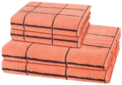 Ross Sonstiges 2 X handdoek 2 X douchehanddoek - in set 4 pack Sensual Skin Karo