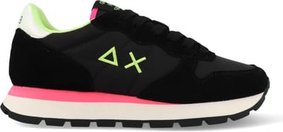 Sun68 Sneaker Nero Giallo Fluo maat 37
