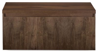 Frozen 3D Badmeubelset 100 cm - Greeplijst in Kleur - Inclusief Wastafelbovenblad Dark Oak
