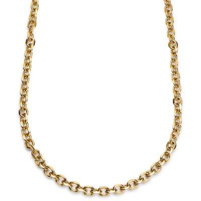 Essentials | 8 mm Goudkleurige Ketting met Kabelschakels