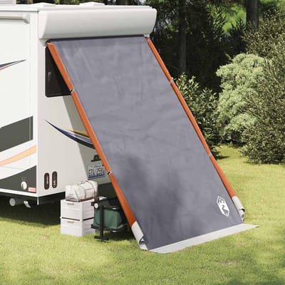 vidaXL - Achterkleptent - Grijs - en - Oranje - 180/190 - x - 150 - x - 230 - cm - taft