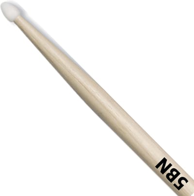Vic Firth 5BN - Paar drumstokken met nylon tip, hickory