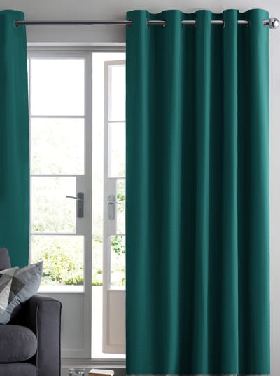 Maroyathome RUBEN - Gordijn - Verduisterend - met Ringen - kant en klaar - 300 x 250 cm - 300 cm breedte en 250 cm lengte - Groen - 1 Stuk