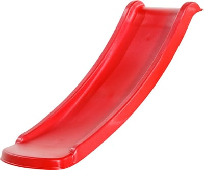 AXI Sky120 Glijbaan in Rood van 118cm - Aanbouwglijbaan van Kunststof voor Platformhoogte 60cm - Aanbouw element voor speelhuisje / speeltoestel