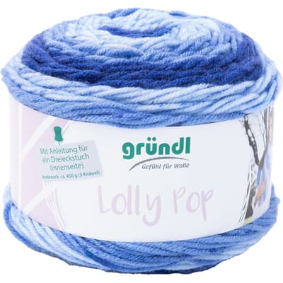 Gründl wol "Lolly Pop" - Blueberry Swirl, Kleur 03