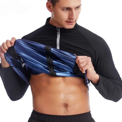 Zweetpak Shirt lange Mouwen - Sauna - Zweten - Afvallen - Vest - Trui - Maat S