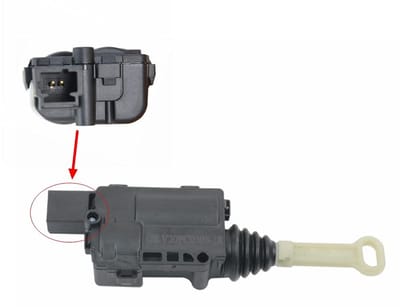 Deurslot actuator schuifdeur voor Peugeot 1007 1.4/1.6 16V / HDi