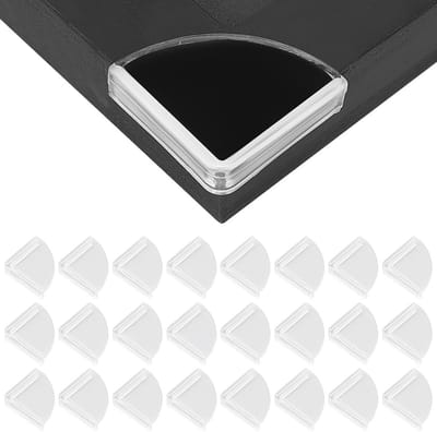Dailygoods - 40 Stuks Tafelhoekbeschermers Transparant voor Veiligheid
