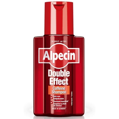 Alpecin Double Effect 200ml | Anti roos en natuurlijke haargroei shampoo | Voorkomt en Vermindert Haaruitval