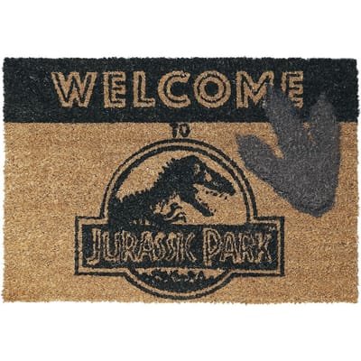 Jurassic Park - "Welcome to Jurassic Park" Deurmat 40x60cm