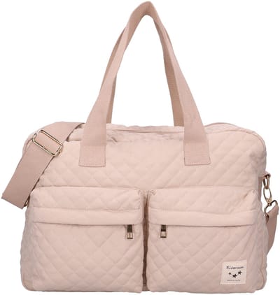 Kidzroom Calm Embrace Luiertas - Beige - 28 x 40 x 16 cm - Verschoonmatje - Verstelbare schouderband - Ophanglussen kinderwagen