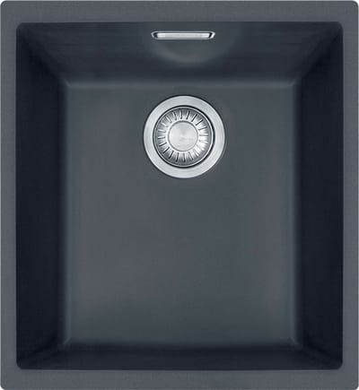 Franke Sirius - SID 110-34 tectonite spoelbak, 37x44 cm, zwart 125.0363.785