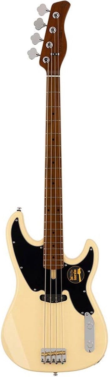 Sire Basses D5 A4/VW - Elektrische basgitaar - elzen - 4-snarig - Vintage white