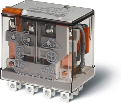 Finder 56.34.8.230.0040 Steekrelais 230 V/AC 12 A 4x wisselcontact 1 stuk(s) Tray
