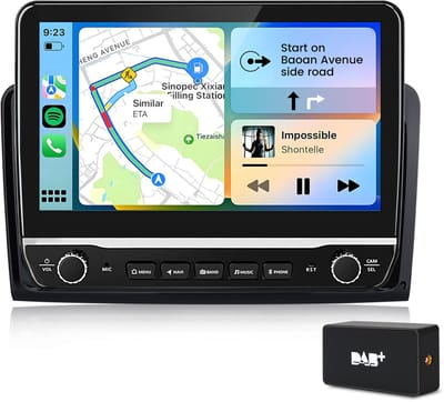 Hexinex 10.1" autoradio Geschikt voor Mercedes Benz ML W164 GL 2005-2012 - Draadloos CarPlay, Android Auto,Android15, DAB, multimediaspeler, Mechanische knoppen, 2GB+64GB