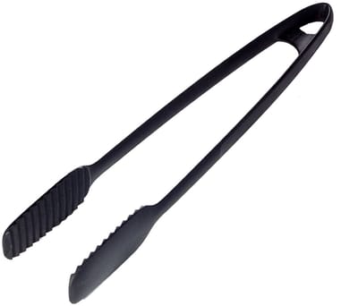 Westmark frituur- en serveertang, grilltang, zeer hittebestendig plastic, lengte: 33,2 cm, Gentle Plus, zwart, 28692275