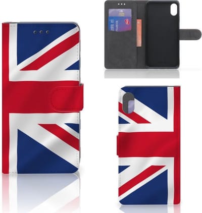 Apple iPhone Xs Max Bookstyle Case Groot-Brittannië