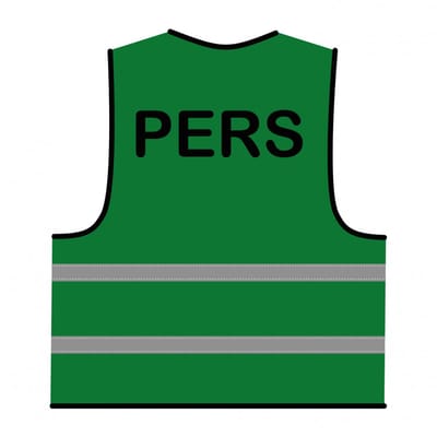 Pers hesje groen