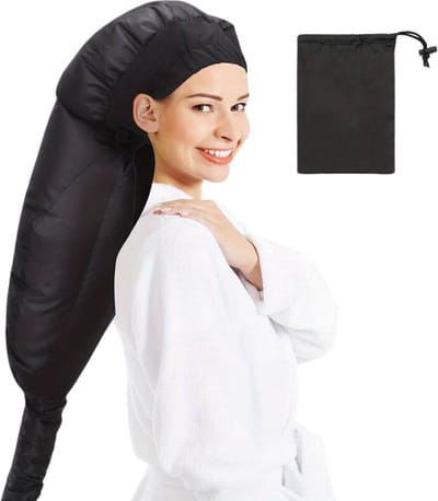 Bovista Droogkap - Haardroogkap - Haardroger - Haar Steamer - Fohn - Haarstyling - Voor Krullend Haar - Zwart