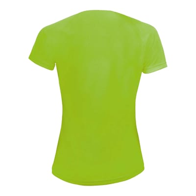 SOLS Dames/Dames Sportief Raglan T-shirt (Neon Groen)