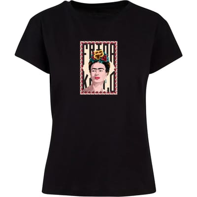 T-shirt dames Merchcode Frida Kahlo - Frame One Box