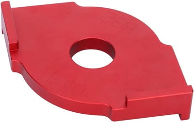 Radius Jig Freesmal - Graveer Hulp - Rand Bewerking - Aluminium Legering - R35-R40