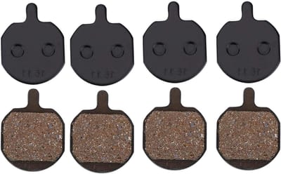 4 Paar Disc Brake Pads voor Mountainbikes, Geschikt voor Hayes Sole MX2 / 3/4/5 CX5 GX-C GX2, 0.98 x 0.78 inch, Hoogwaardige Remprestaties en Duurzaamheid