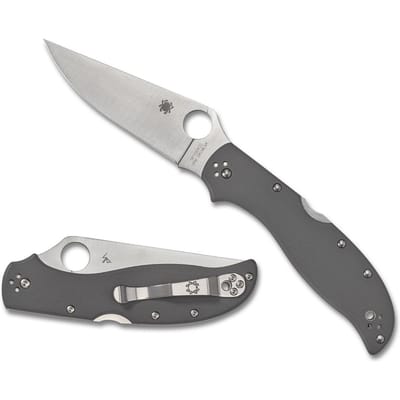Spyderco Zakmes Stretch 2 XL Grijs CPM Cru-Wear PE