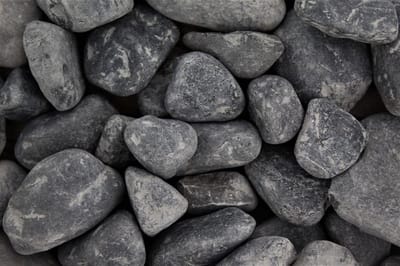 Marmergrind Diepzwart - Siergrind Keien - Tuin Decoratie - Gewassen Natuursteen - 5 kg 25-40 mm - Nero Ebano