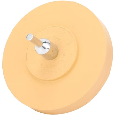4 inch Stickerverwijderaar Wiel Rubber Hoge Snelheid Makkelijk te Besturen Auto Plakverwijderaar Verwijderaar voor Stickers Strepen Plakbanden Graphics