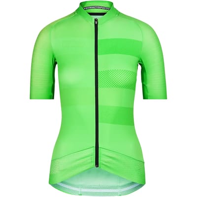 Bioracer Epic Korte Mouw Wielertrui Groen XS Vrouw