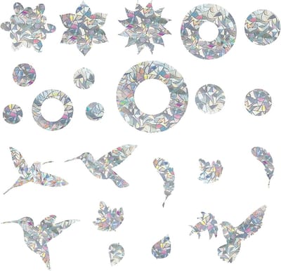 Dailygoods- Raamstickers Vogelbescherming - Statische Venster Stickers