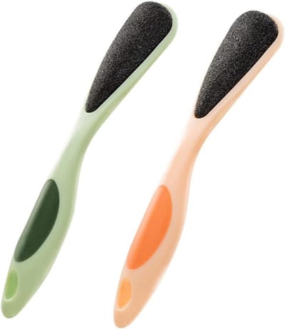 Voetverzorging Trimmer - Eeltverwijderaar Raspen - Voeten Verzorgen - Fijn Materiaal - 22.4 x 4.5 cm - Oranje