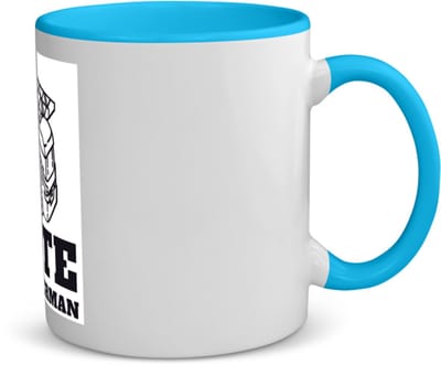 Akyol - beste brandweerman koffiemok - theemok - blauw - Beste brandweerman - collega - cadeau - 350 ML inhoud