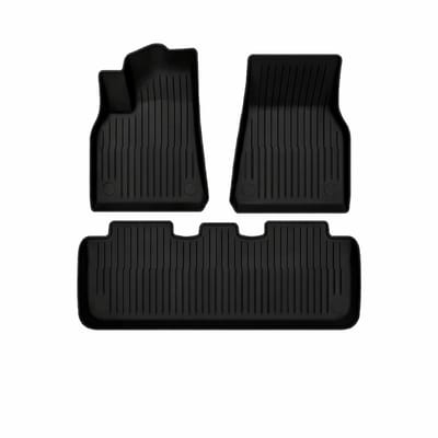 Tesla Model Y Interieurmatten Rubber Ecoline 2021-02.2025 - Interieur Accessoires