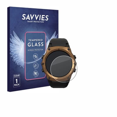 Savvies - Glas Screenprotector voor Shearwater Teric dive computer - Gehard Beschermglas 9H