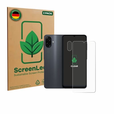 2 Stuks Screenprotector voor Samsung Galaxy A07 (Voor+Camera) - Hoogwaardige Beschermfolie transparant