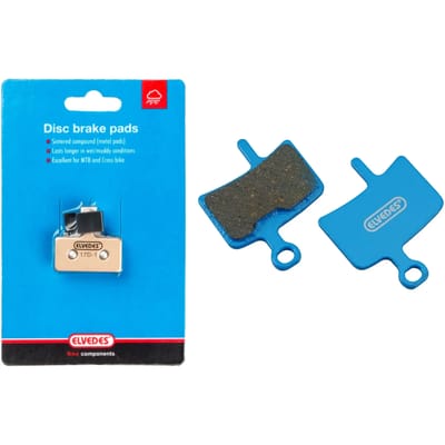 Paar biologische fietsremblokjes Elvedes Diatech Anchor / Promax DSK-910