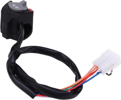Geïntegreerde Stuurbediening Schakelaar voor Motorfiets met Hoorn en Koplamp - Geschikt voor EC 250-300 en 125 EXC 250 EXC-F, Duurzaam ABS Materiaal, Perfecte Vervanging voor Motoraccessoires