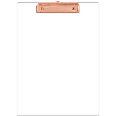 Porte-bloc multifonction A4 pour documents de bureau, pour femmes et hommes rose or