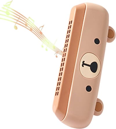 Mondharmonica Kinderen - Muziekinstrument Speelgoed - Muziek Leren Spelen - 16 Gaten C-Sleutel - 20.4 cm - Beer