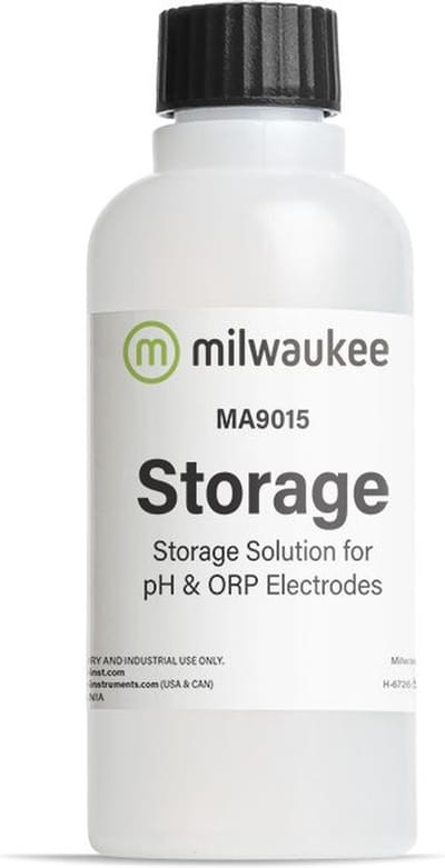 Milwaukee bewaar oplossing voor pH/ORP elektroden