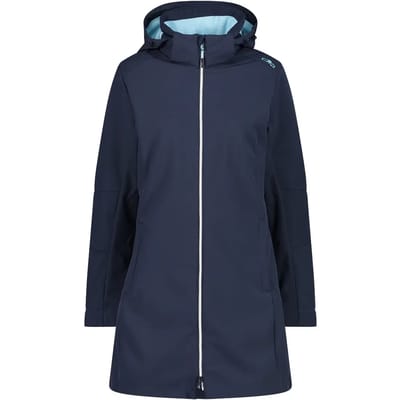 Dames parka met rits en capuchon CMP