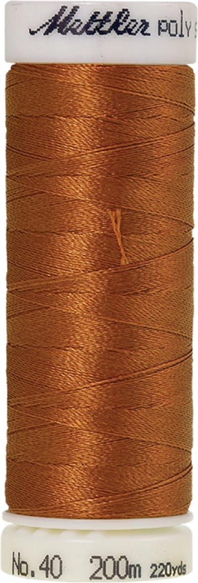 Mettler borduurgaren - Bruin - Nr 932 - Polysheen - 200 meter