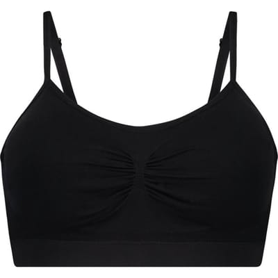 Hunkemöller - Maat XL - Lingerie Top Seamless strappy top - zwart
