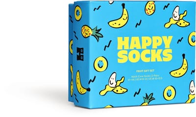 Happy Socks - 2-Pack Fruits Socks Gift Set - Unisex - Sokken